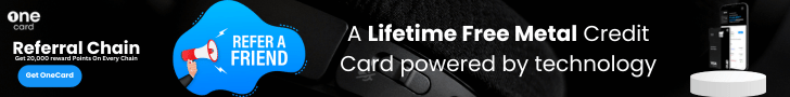 OneCard Metal Credit Card — Zero joining fee. Apply Now.